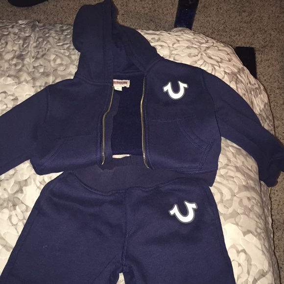 True Religion Other - Toddler boy true religion jogger set